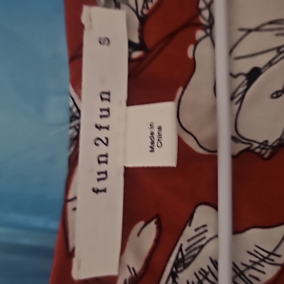 fun2fun floral blouse size small - Picture 5 of 7